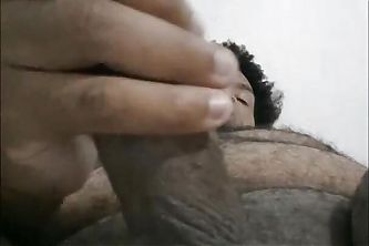 BIG BLACK MAN AND DELICIOUS DICK IN BED
